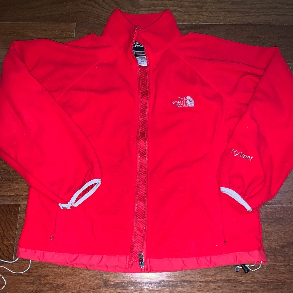 Red North-face Jacket